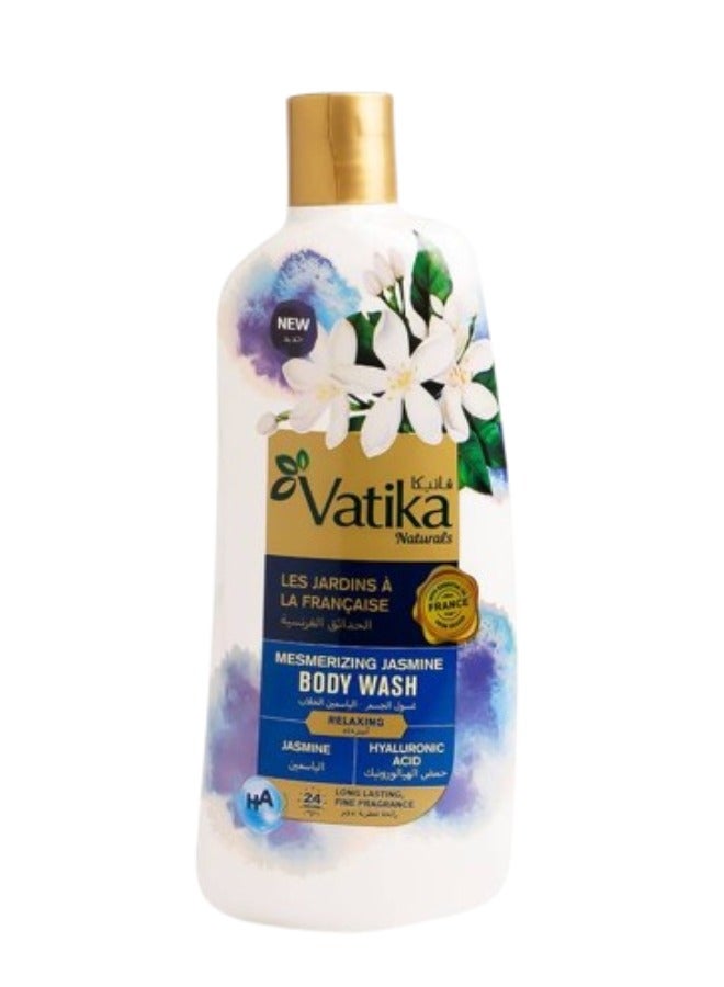 Vatika French Gardens Body Wash Indulgent Jasmine And Hyaluronic Acid 500ML